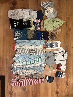 Newborn- 6 month Large lot of baby boy clothes
PLEASE READ for details